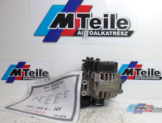 [GYRI BONTOTT] BMW - GENERTOR - 100/180 A - 14V - 1-ES ; 3-AS ; 5-